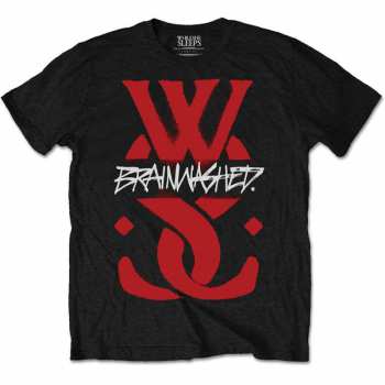 Merch While She Sleeps: Póló Brainwashed Logo While She Sleeps