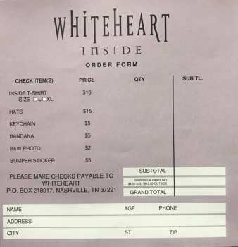 CD White Heart: Inside