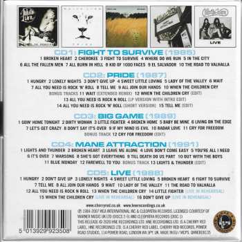 5CD/Dobozkészlet White Lion: All You Need Is Rock 'N' Roll: The Complete Albums 1985-1991 LTD