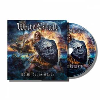 CD White Skull: Metal Never Rusts DIGI