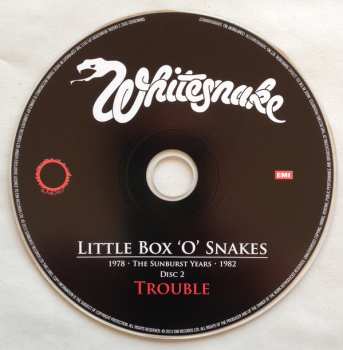 8CD/Dobozkészlet Whitesnake: Little Box 'O' Snakes (The Sunburst Years 1978 - 1982)