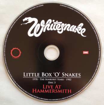 8CD/Dobozkészlet Whitesnake: Little Box 'O' Snakes (The Sunburst Years 1978 - 1982)