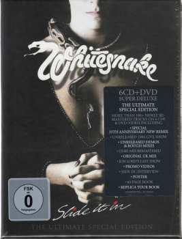 6CD/DVD/Dobozkészlet Whitesnake: Slide It In LTD