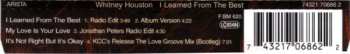 CD Whitney Houston: I Learned From The Best