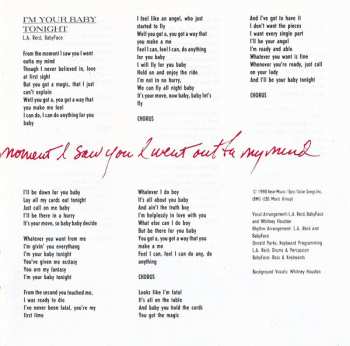 CD Whitney Houston: I'm Your Baby Tonight
