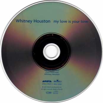 CD Whitney Houston: My Love Is Your Love