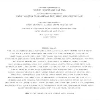 CD Whitney Houston: The Preacher's Wife (Original Soundtrack Album)