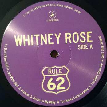 LP Whitney Rose: Rule 62
