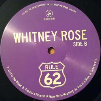 LP Whitney Rose: Rule 62