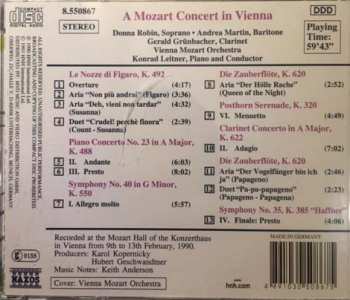 CD Wiener Mozart Orchester: A Mozart Concert In Vienna