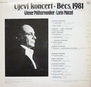 LP Wiener Philharmoniker: Újévi koncert - Bécs, 1981