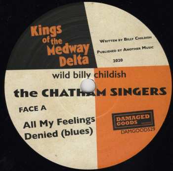 SP Billy Childish: All My Feelings Denied (Blues) c/w I'm Ready LTD
