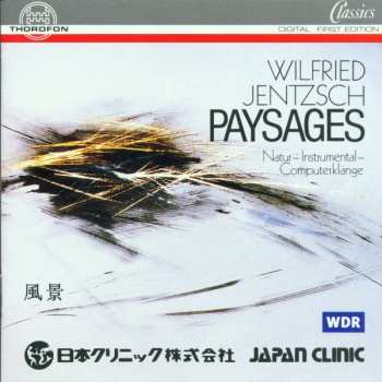 CD Wilfried Jentzsch: Paysages (Natur - Instrumental - Computerklänge)