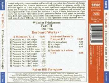 CD Wilhelm Friedemann Bach: Keyboard Works • 1
