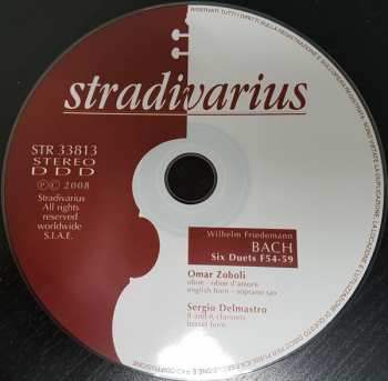 CD Wilhelm Friedemann Bach: Six Duets F54-59