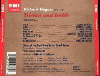 4CD/Dobozkészlet Wilhelm Furtwängler: Tristan Und Isolde