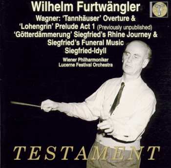 CD Wilhelm Furtwängler:  Furtwängler Conducts Wagner