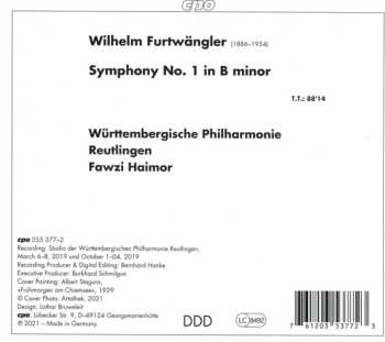 2CD Wilhelm Furtwängler: Symphony No. 1