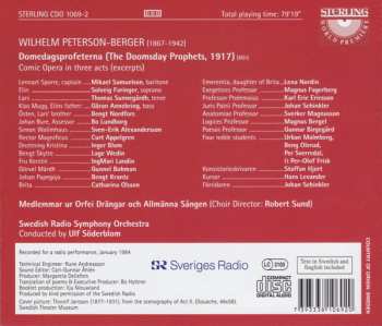 CD Sveriges Radios Symfoniorkester: Domedagsprofeterna = The Doomsday Prophets (Opera Excerpts)