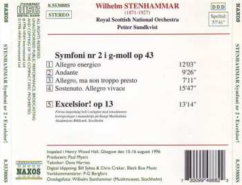 CD Royal Scottish National Orchestra: Symfoni Nr 2 I G-Moll Op 34 / Excelsior! Op 13