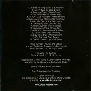 CD Wilko Johnson: Red Hot Rocking Blues