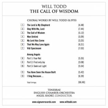 CD English Chamber Orchestra: The Call Of Wisdom