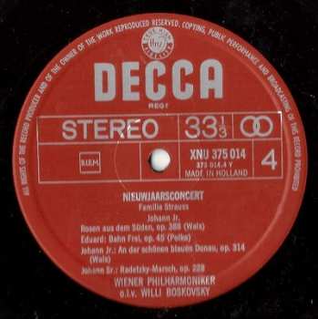 2LP/Dobozkészlet Willi Boskovsky: Nieuwjaarsconcert (2xLP + BOX)