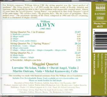 CD The Maggini Quartet: String Quartets Nos. 1-3 — Novelette