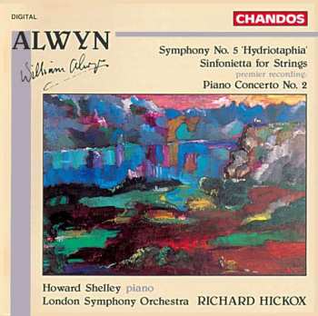 Album The London Symphony Orchestra: Symphony No. 5 'Hydriotaphia' / Sinfonietta For Strings / Piano Concerto No. 2