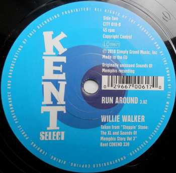 SP Willie Walker: I Won't Have To Cry No More / Run Around