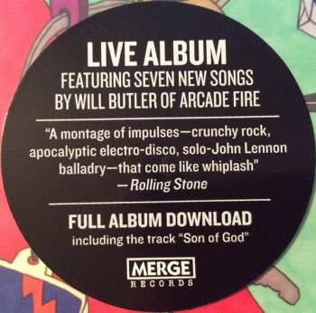 LP William Butler: Friday Night