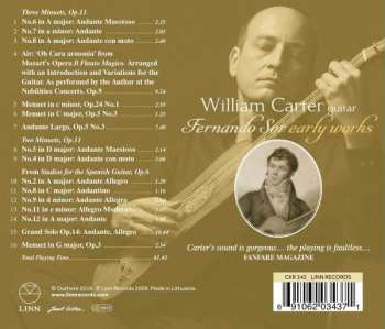 CD Fernando Sor: Early Works