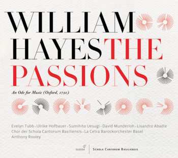 Album Anthony Rooley: The Passions - An Ode For Music (Oxford, 1750)