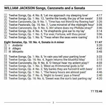 CD Emma Kirkby: Songs, Canzonets, And A Sonata