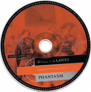 CD William Lawes: Consorts In Four And Five Parts
