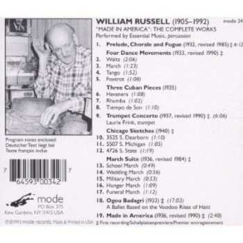 CD William Russell: Made In America: The Complete Works Of William Russell