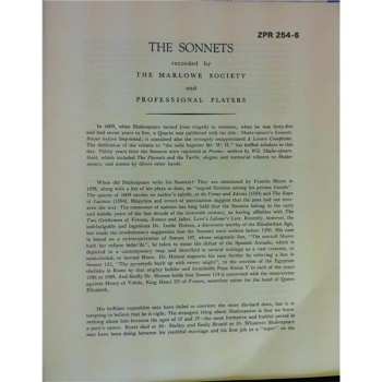 3LP/Dobozkészlet William Shakespeare: The Sonnets