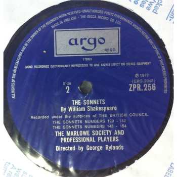 3LP/Dobozkészlet William Shakespeare: The Sonnets