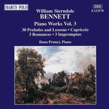 CD William Sterndale Bennett: Piano Works 3