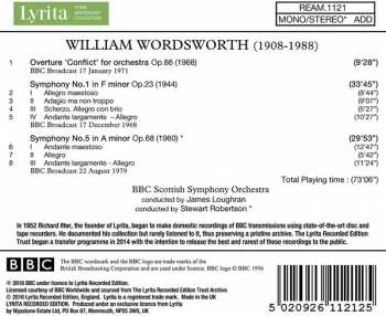 CD BBC Scottish Symphony Orchestra: Overture 'Conflict', Symphony No. 1, Symphony No. 5