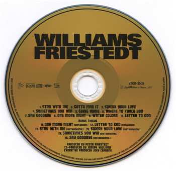 CD Joseph Williams: Williams Friestedt LTD