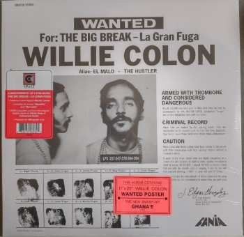 LP Willie Colón: Wanted By FBI / The Big Break - La Gran Fuga
