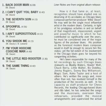 CD Willie Dixon: I Am The Blues