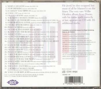 CD Willie Headen: Blame It On The Blues