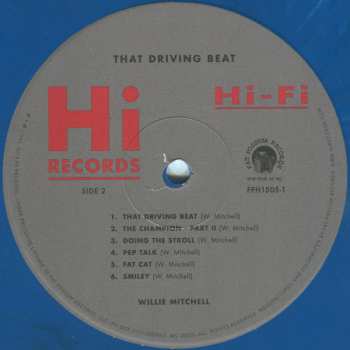 LP Willie Mitchell: Willie Mitchell's Driving Beat