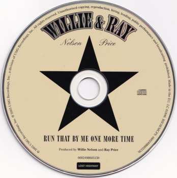 CD Willie Nelson: Run That By Me One More Time