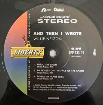 2LP Willie Nelson: ... And Then I Wrote