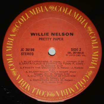 LP Willie Nelson: Pretty Paper