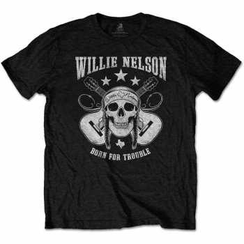 Merch Willie Nelson: Póló Skull 