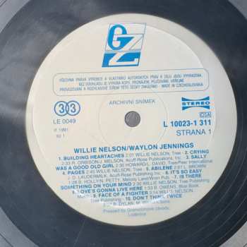 LP Willie Nelson: Willie Nelson/Waylon Jennings